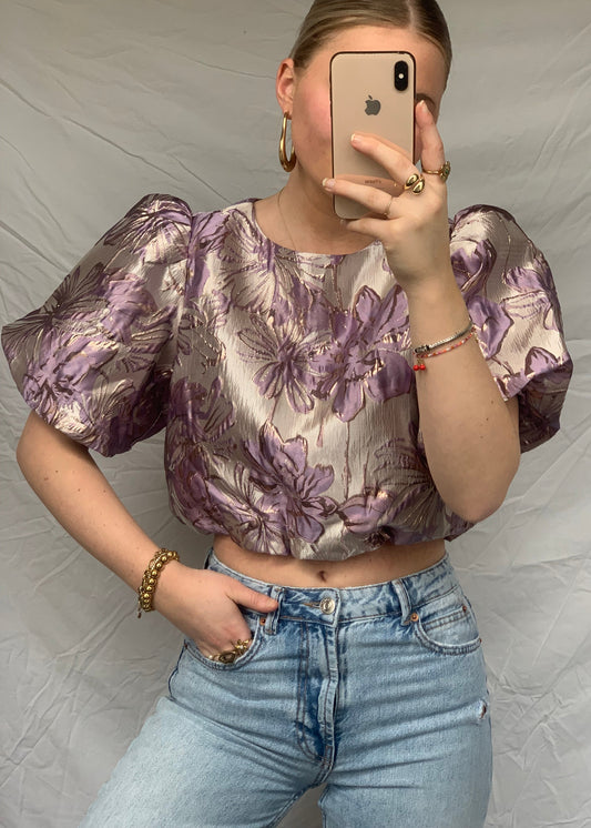 Loea top - Champagne