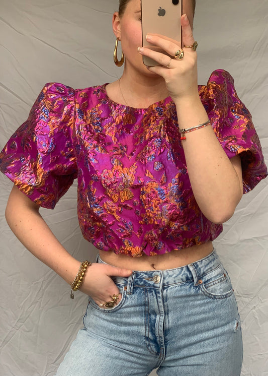 Loea top - Fuchsia